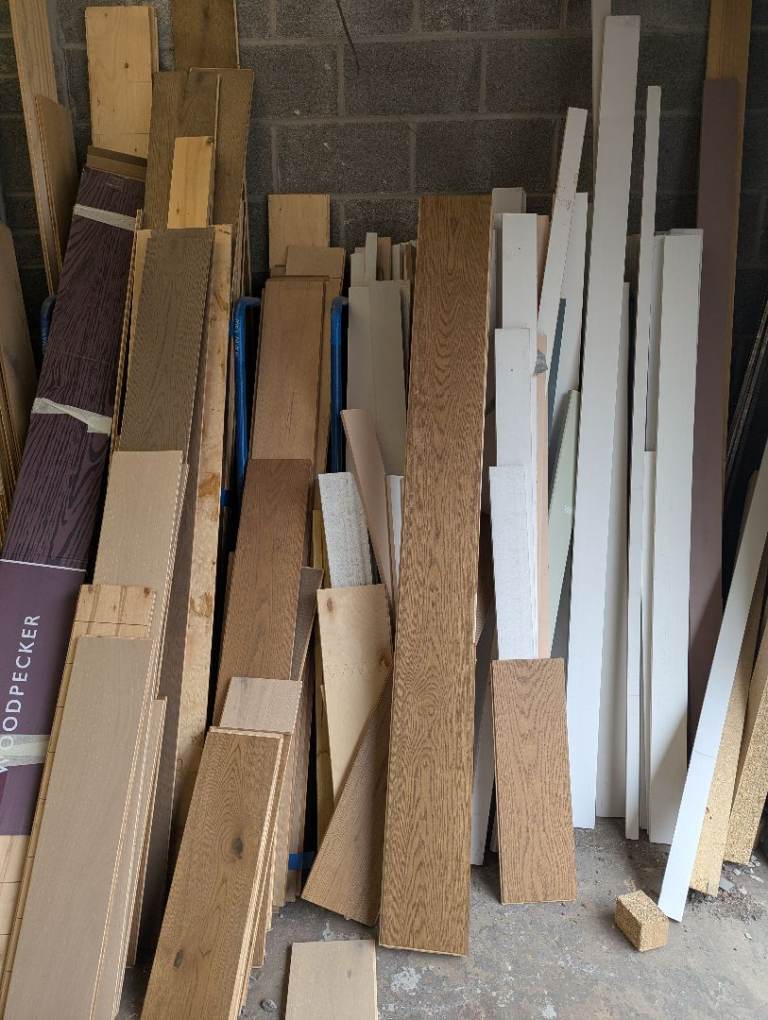 Engineered oak flooring 