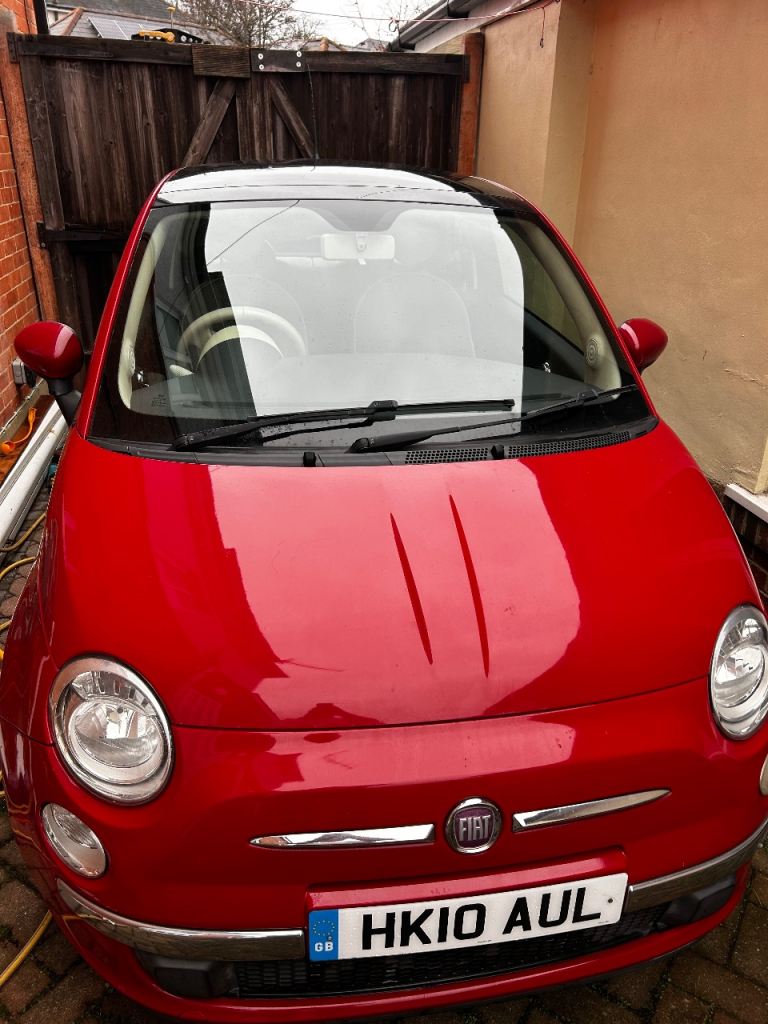 Fiat, 500, Hatchback, 2010, Manual, 1242 (cc), 3 doors