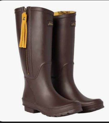 JOULES Wellington Boots size 4,EU 37 COLLECTION ONLY 
