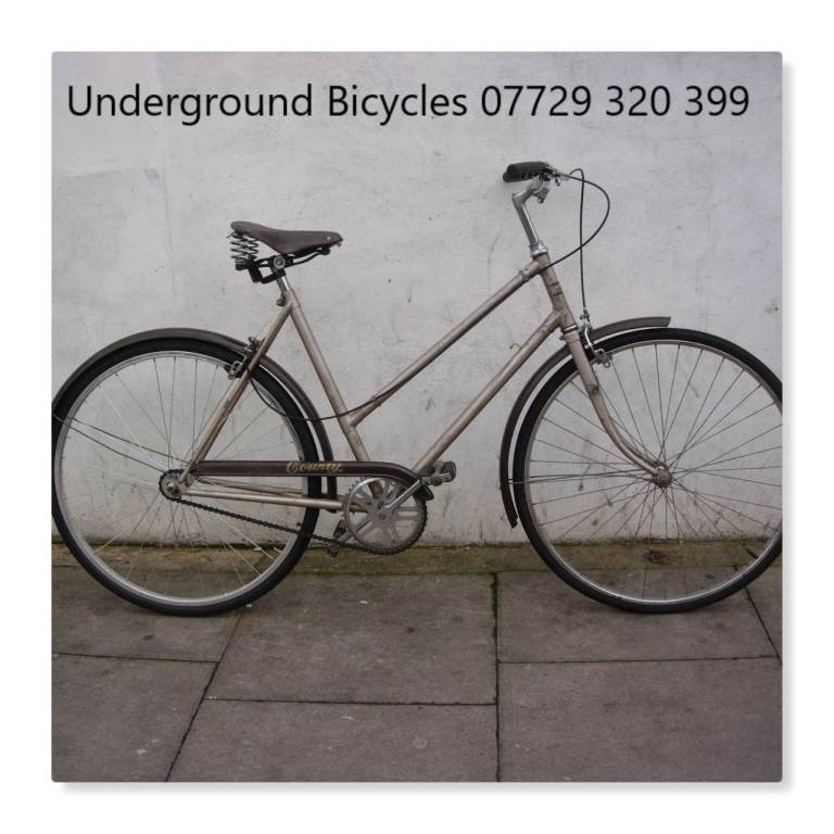 Vintage Town / Commuter, Fixie Single Speed Bike by County, New Wheels, JUST SERVICED/ CHEAP PRICE!!