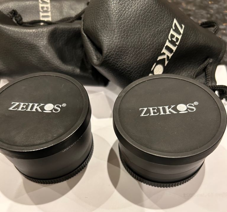 58mm telephoto lenses 2 of them