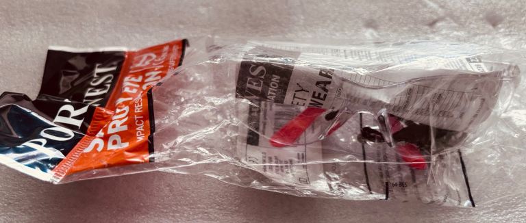 3 pairs of Safety Glasses - Brand New, Unopened