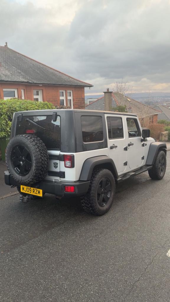 2009 Jeep Wrangler 2.8 CRD Sahara Unlimited 4dr Auto CONVERTIBLE Diesel Automatic