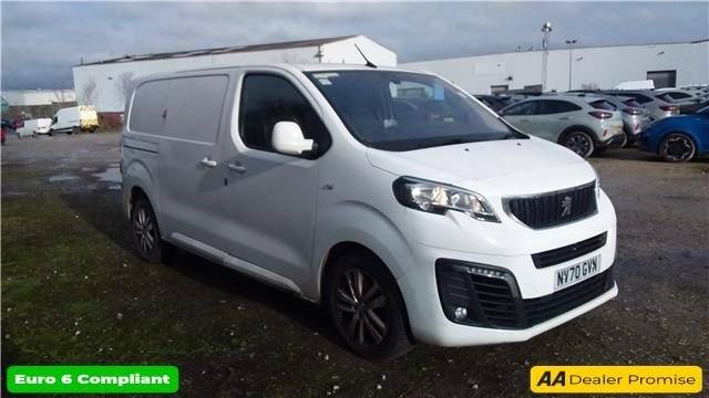 2020 Peugeot Expert 1200 2.0 BlueHDi 180 Asphalt Crew Van EAT8 PANEL VAN DIESEL Automatic