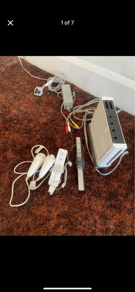 Nintendo Wii Console white- complete bundle tested