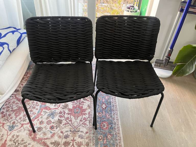 IKEA TEGELÖN -Bottega Veneta Style Dining Chair x2 