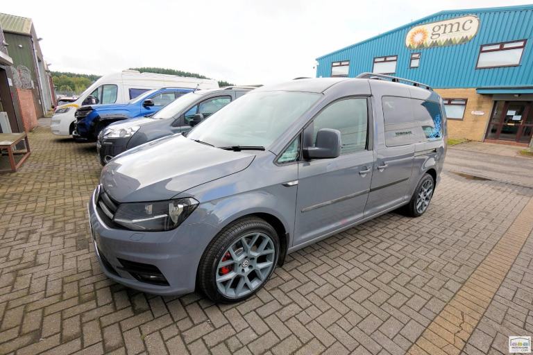 2019 VW Caddy Maxi Highline DSG, Campervan with 2-Berths with 4-Seatbelts.