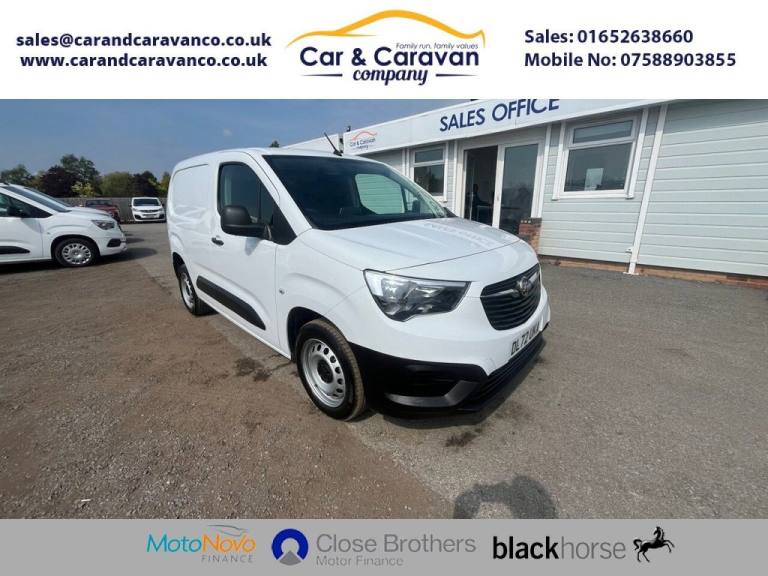 2023 72 VAUXHALL COMBO 1.5 TURBO D 2300 PRIME PANEL VAN 5DR DIESEL MANUAL L1 H1 