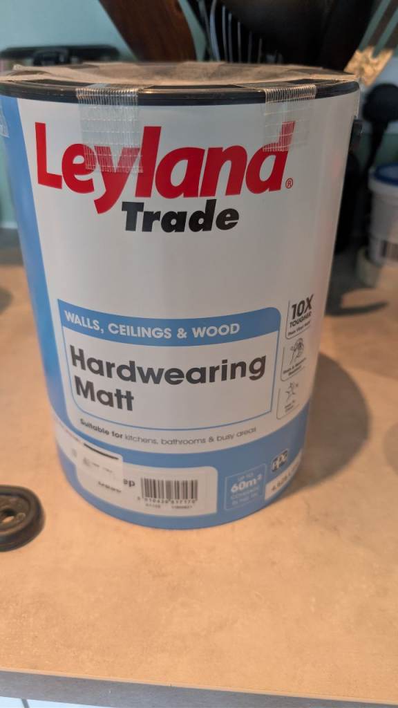 Leyland Trade Paint - Hardwearing Matt - Shade: Good Earth (Valspar) - 5L