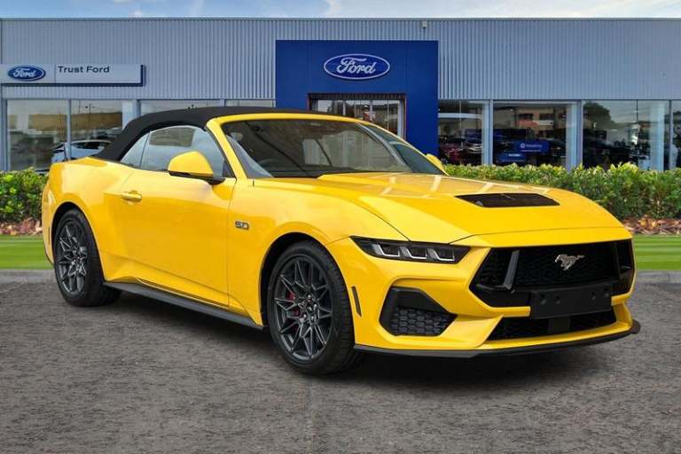 2025 Ford Mustang 5.0 V8 GT 2dr CONVERTIBLE PETROL Manual