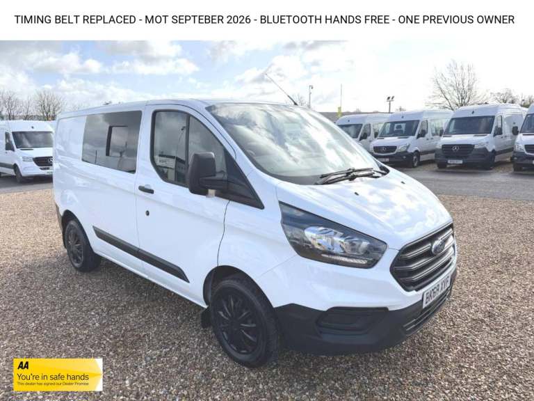 2018 Ford Transit Custom 2.0 TDCi 105ps Low Roof Van PANEL VAN DIESEL Manual