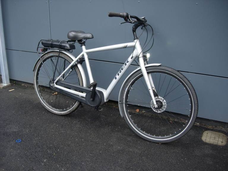 Electric Bike by Trek, Bosch Mid Drive, Silver, JUST SERVICED, CHEAP PRICE!!!