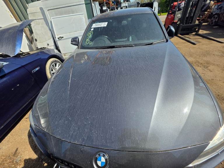 Bmw 3 4 Series F30 F31 f32 BONNET Hood B39  Grey Metallic Breaking Parts 