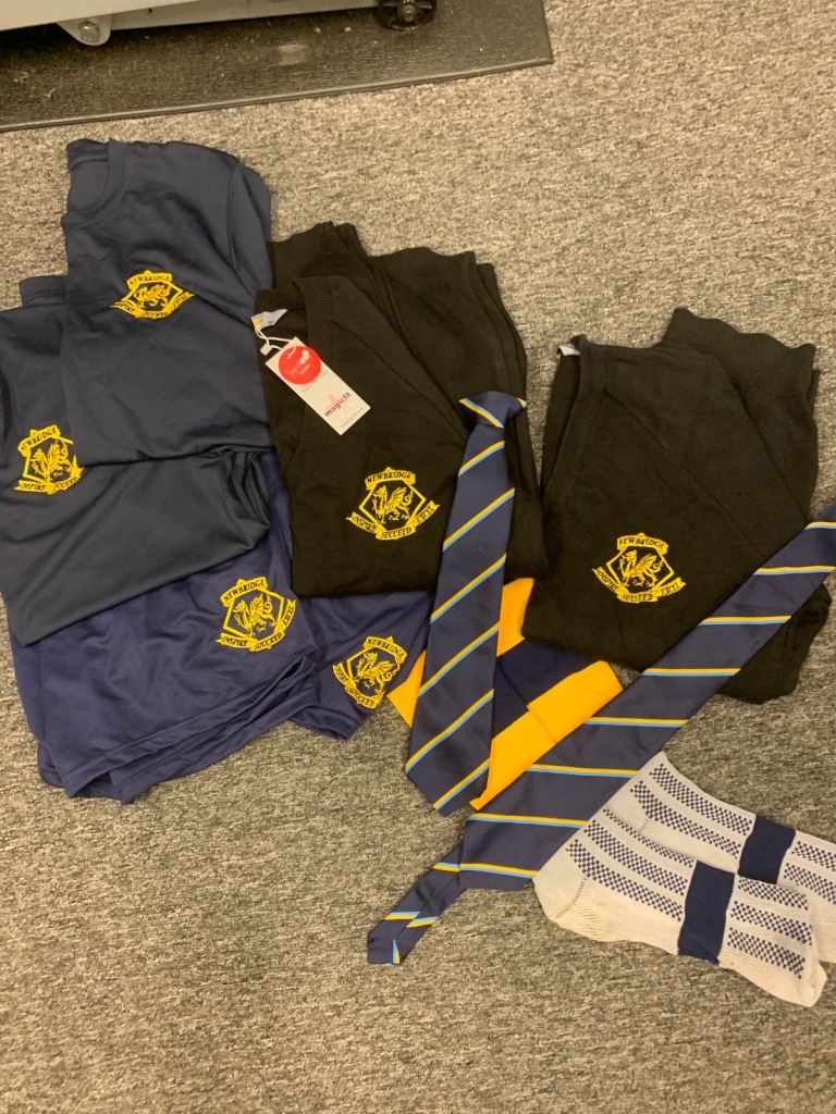 Newbridge high school boys uniform bundle 