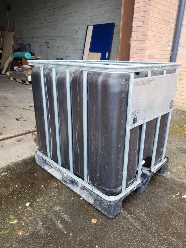 Black Food Grade IBC - 1000 Litres