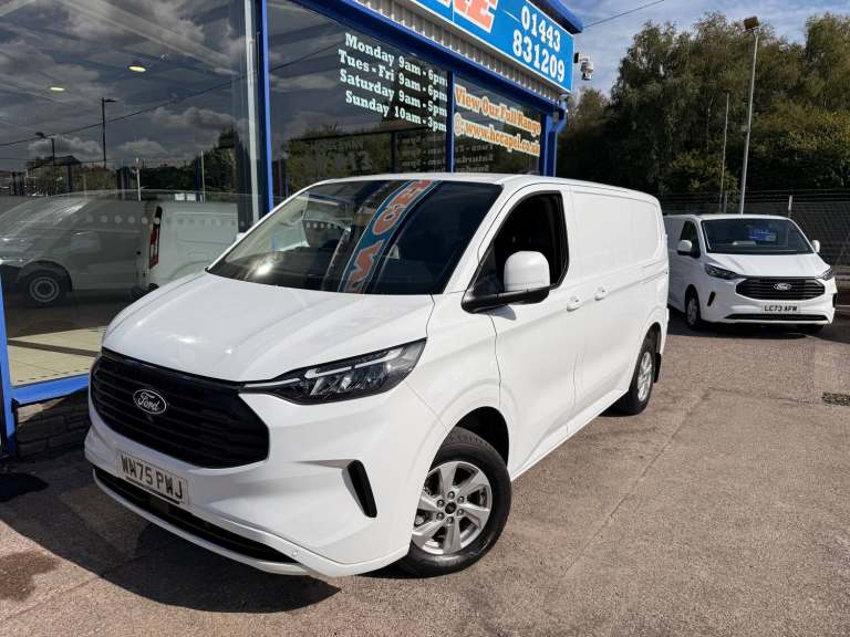 2025 Ford Transit Custom 2.0 320 EcoBlue Limited Panel Van 5dr Diesel Manual L1 H1 Euro 6 136 ps ...