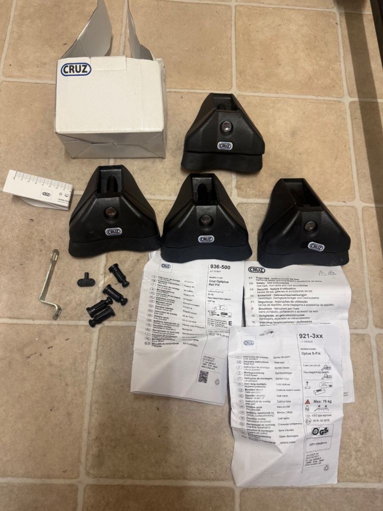 Vauxhall zafira roof bars 
