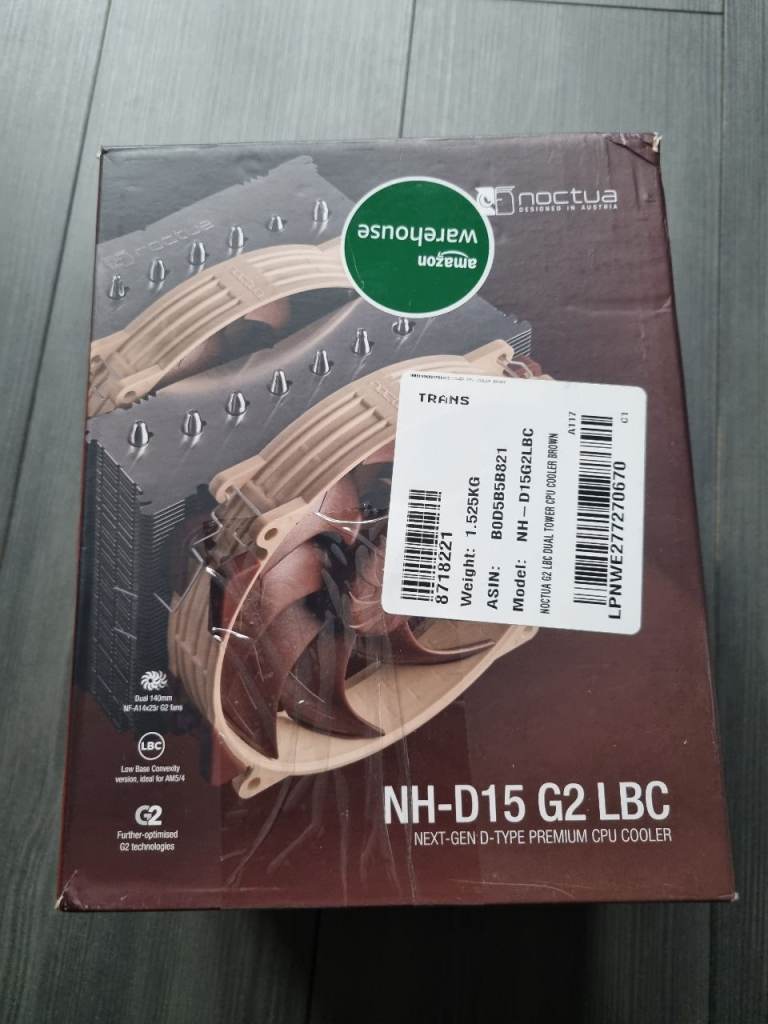 image for BARGAIN Noctua NH-D15 G2 Dual Tower CPU Cooler Specialised Low Base Convexity Version for gaming pc