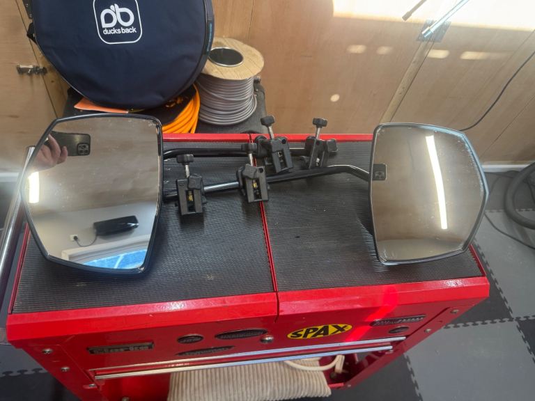 Milenco Grand Aero Towing Mirrors and Bag