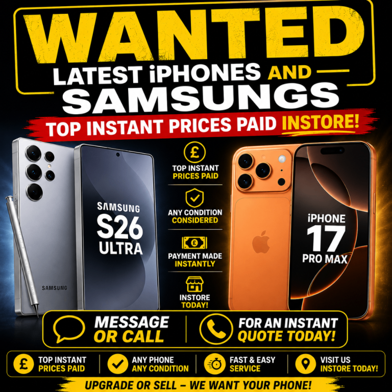 WANTED APPLE IPHONE 15 16 17 18 PLUS PRO MAX AIR ULTRA S24 S25 S26 FOLD FLIP 5 6 7 8