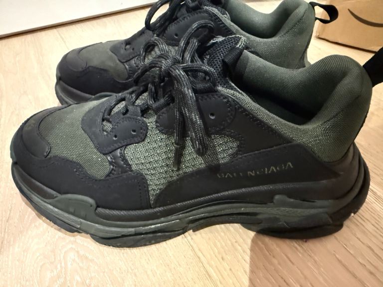 Balenciaga Triple S Black/Green size 43