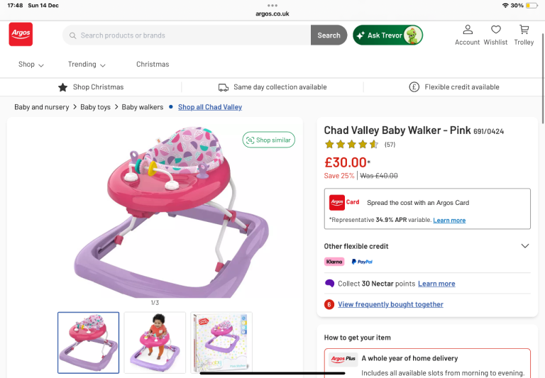 image for Free baby walker and baby bouncer