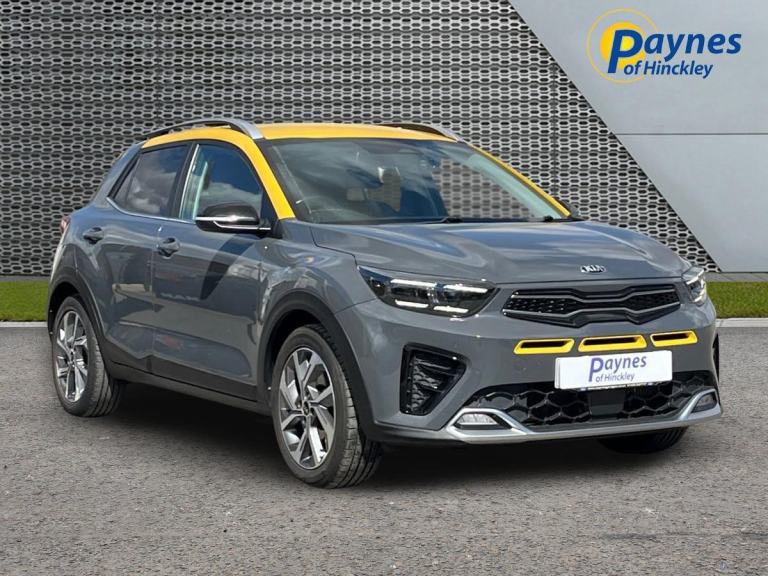 2021 Kia Stonic 1.0 T-GDi MHEV GT-Line S DCT E6 5dr Storm Grey Yellow Roof