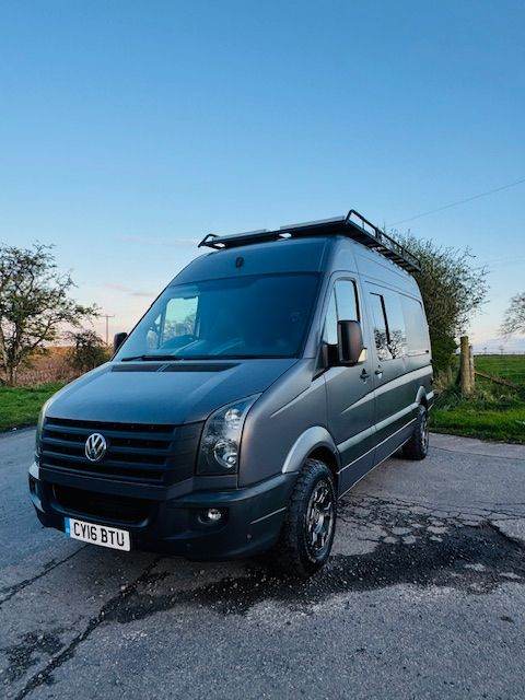 2016 VW Crafter 2.0 MWB – High-Spec Off-Grid Overland Camper – Low Miles
