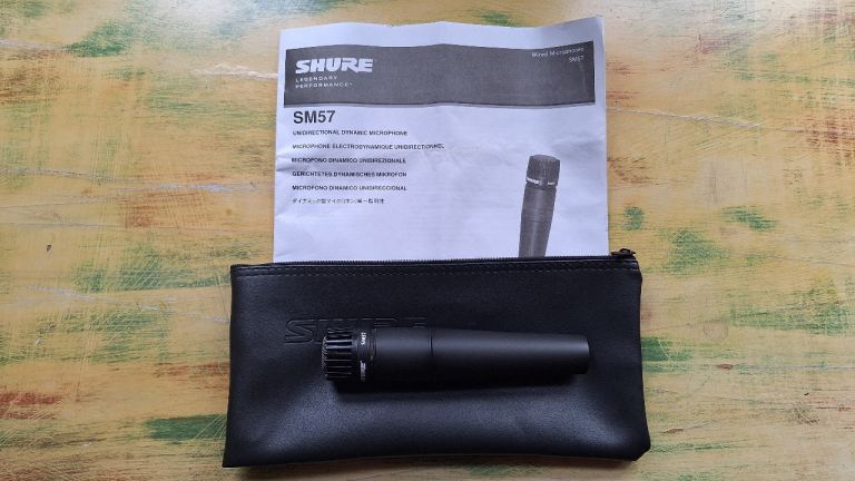 SHURE SM57 DYNAMIC INSTRUMENT MICROPHONE