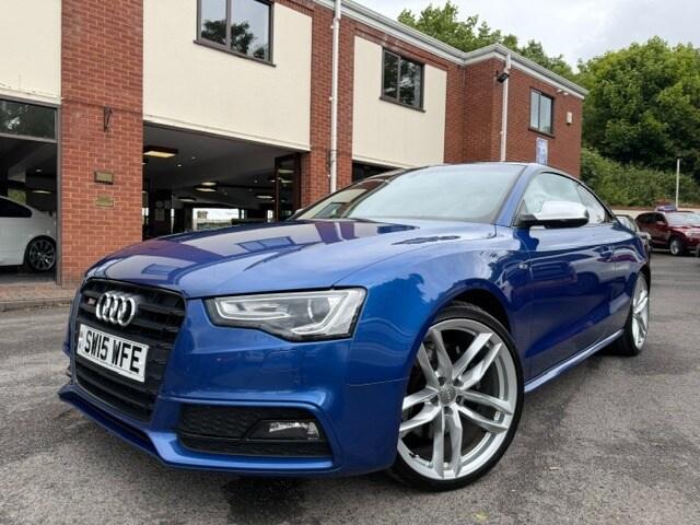 2015 Audi A5 2015 15-Reg Audi S5 Quattro ''Black Edition'' Auto,GEN 55,000 MILES,BIG SPE COUPE Pe...