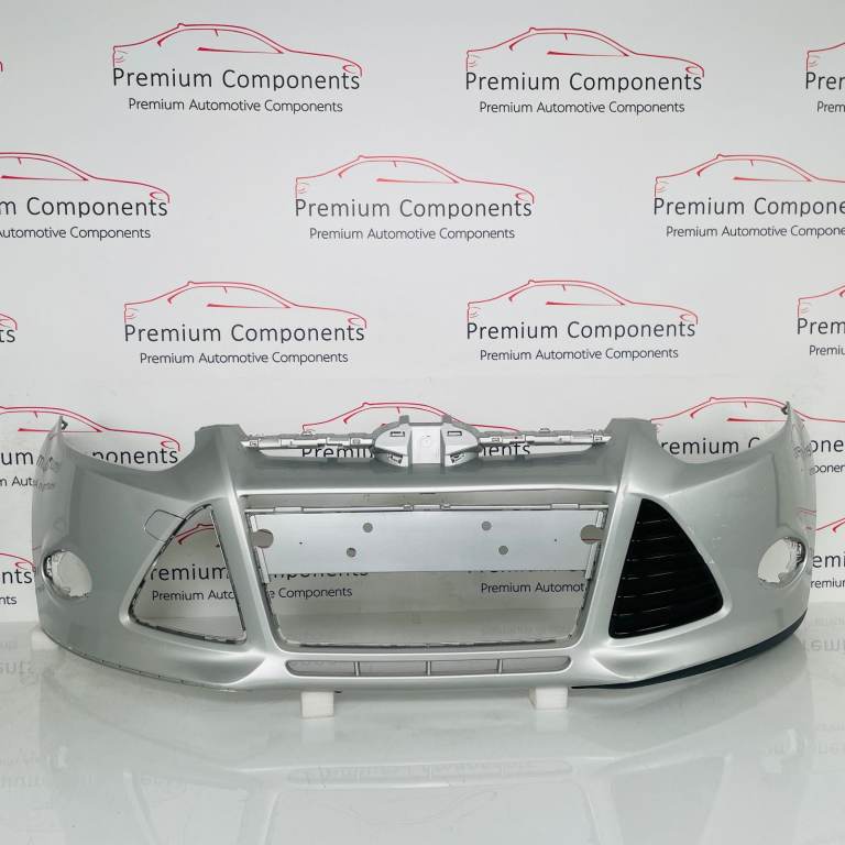 Ford Focus Front Bumper Mk3 Zetec Genuine Silver Bm5117757a | 2011 - 2014 [as3]