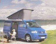 Framed Or Un-Framed Magazine ORIGINAL Featuring VW/Volkswagen Camper with Canvas Popup In BLUE