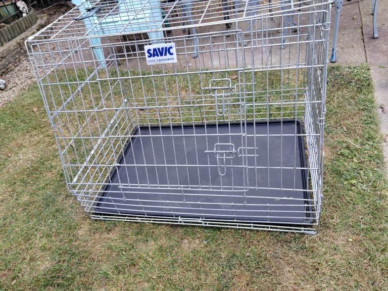 SAVIC PET CRATE /MOBILE DOG CAGE 