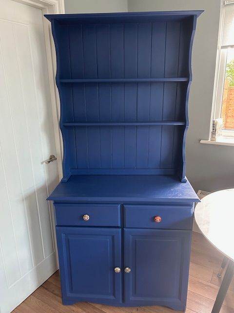 princess polly baby blue dress Breathing new life into this Welsh dresser 💙, A soft pale blue to  complement our wallpaper, while preserving the warmth of the original pine  top and timeless brass details., Combining old character