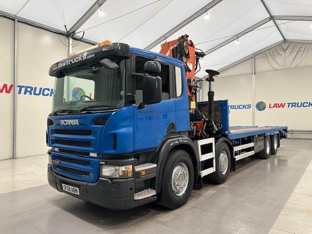 Scania P340 8x2 Beavertail Crane Manual