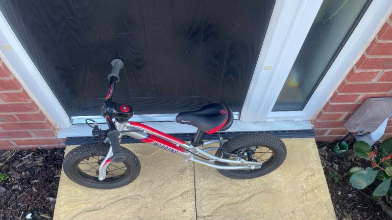 Wiggins Balance Bike - Red and Silver, As Good As New