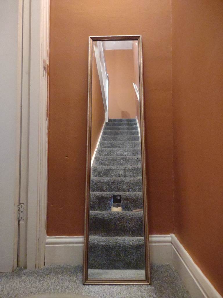 Vintage full length wall mirror