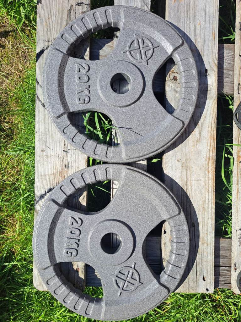 Olympic weight plates like new 2x20kg