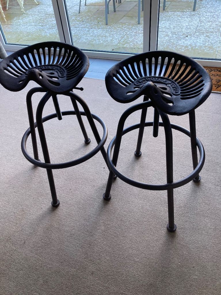 Tractor seat stools