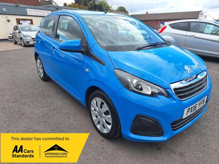 2016 Peugeot 108 1.0 Active Hatchback 5dr Petrol Manual Euro 6 (68 ps) Hatchback Petrol Manual