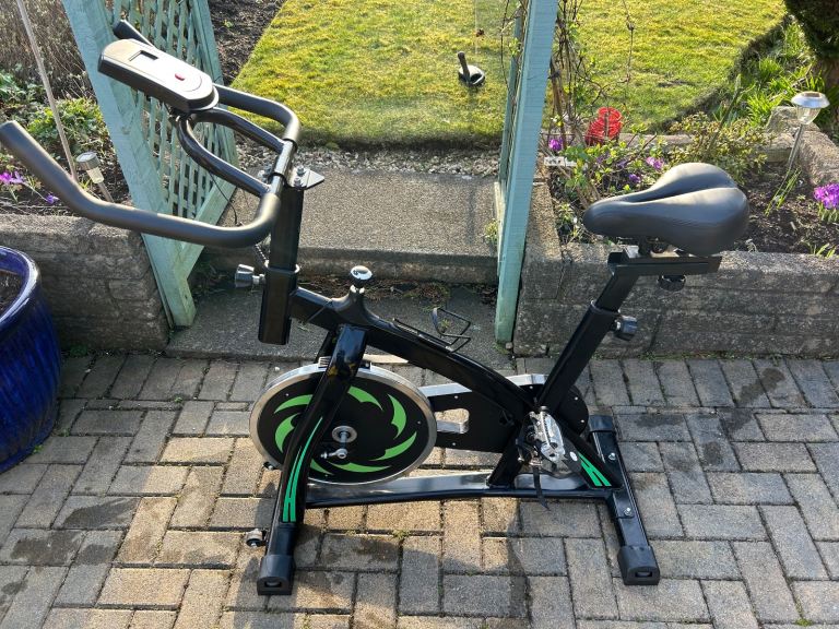 BTM Spin Bike, only used a few times 