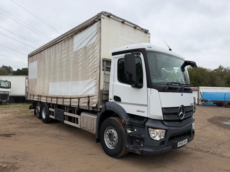 Mercedes-Benz ANTOS [Phone number removed]ton Curtian side truck 6x2 