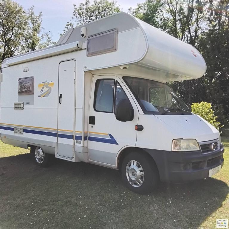 Burstner A530 Active, 6 belt, 4 berth 3500kg Family Motorhome