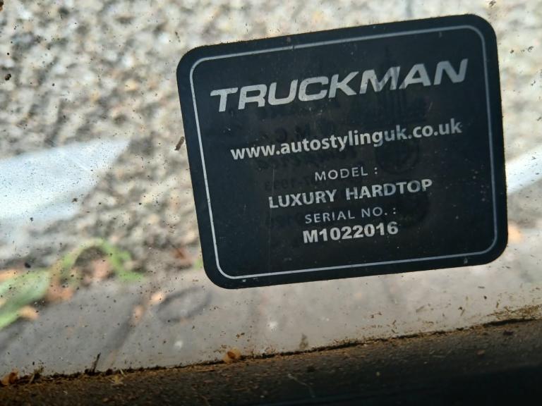 Truckman Canopy Black 