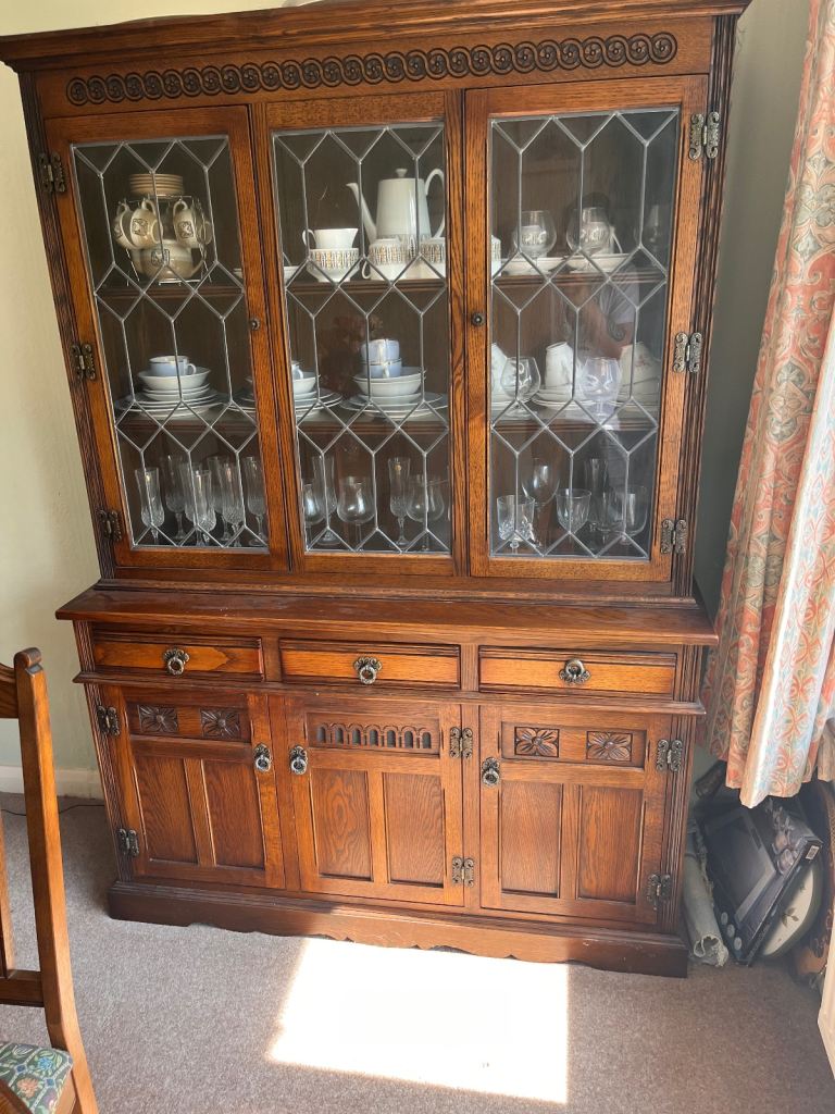 Old charm display cabinets 