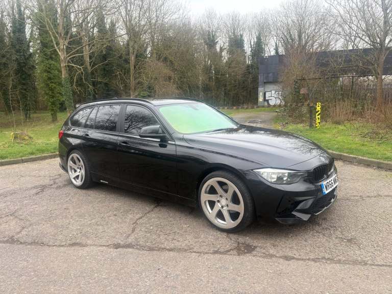 2016 F31 BLACK BMW 320D TOURER EDITION PLUS MSPORT REP 5DR ESTATE ULEZ COMPLIANT