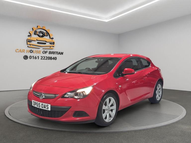 2015 Vauxhall Astra GTC 1.4i Turbo Sport Euro 6 (s/s) 3dr HATCHBACK Petrol Manual