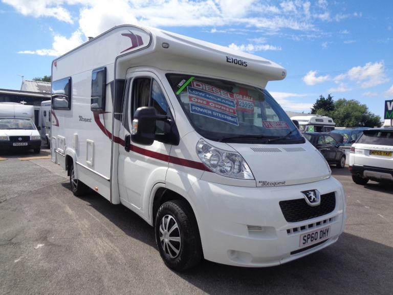 Elddis Autoquest 140 2 Berth Peugeot Boxer (One Owner) DIESEL MANUAL 2010/60