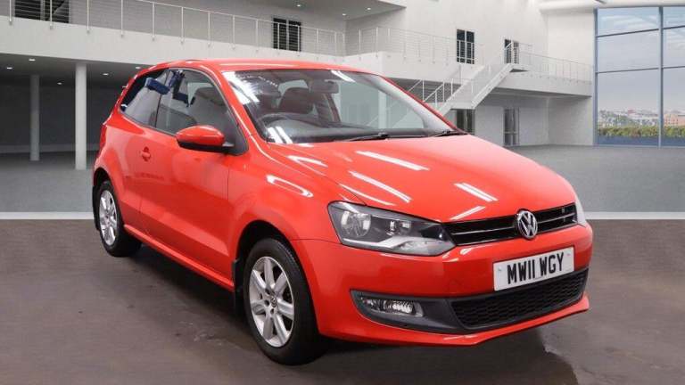 2011 Volkswagen Polo 1.2 Match Euro 5 3dr HATCHBACK Petrol Manual