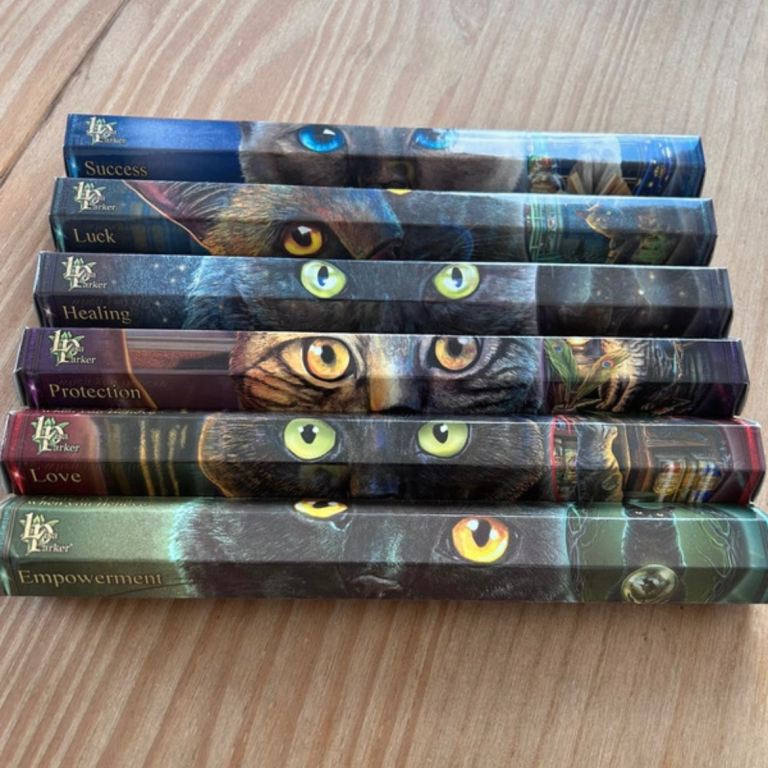 Cat theme magical incense sticks